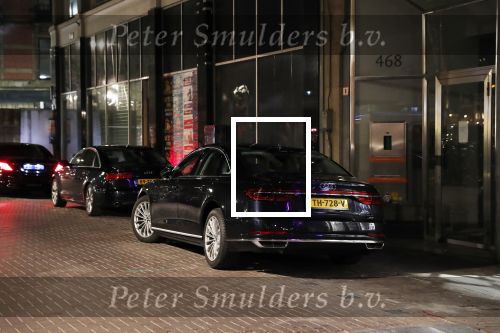 Amsterdam 13 april 2019
Feest van Prins Maurits en Prinses Marilene bij de Supper Club. auto Prinses Margriet