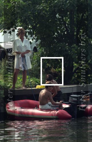 Breukelen, De Vecht, 28 Juli 1996
Rick Brandsteder en zijn broer Robert Brandsteder varend op de Vecht