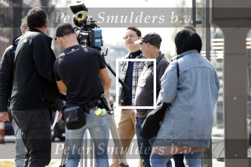 Amsterdam 17 april 2019
Rop Verheijen bij opnames familie Kruys in Amsterdam zuid.