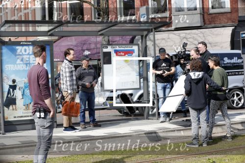 Amsterdam 17 april 2019
Rop Verheijen bij opnames familie Kruys in Amsterdam zuid.