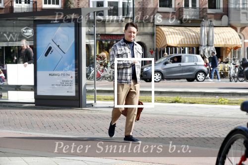 Amsterdam 17 april 2019
Rop Verheijen bij opnames familie Kruys in Amsterdam zuid.