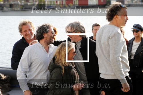 Amsterdam 9 mei 2019
Surpisefeestje voor Ruud de Wild georganiseerd door zijn ex vrouw Aafke.
Olcay Gulsen is eer natuurlijk bij. ze gingen varen met boot op grachten Amsterdam.