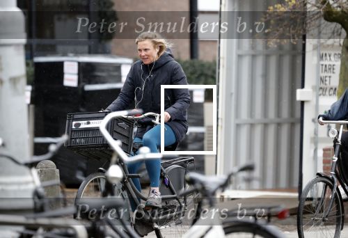 Amsterdam 2 april 2019
Sophie Hilbrand op de fiets in Amsterdam zuid.