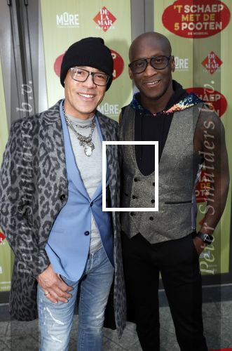 Amsterdam 14 april 2019
Premiere van t schaep met de 5 poten in het deLamar theater. Stanley Burleson en Jerrel Houtsnee
