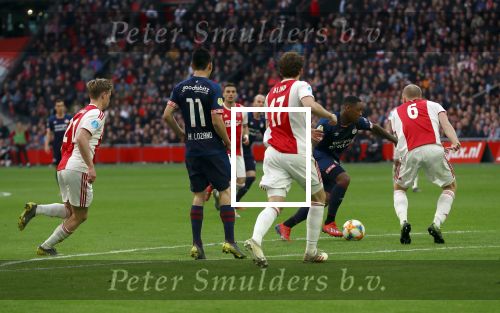 Amsterdam, 31 Maart 2019 AJAX-PSV, eindstand 3-1
Steven Bergwijn