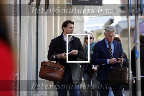 Amsterdam 1 april 2019
Thierry Baudet met â€¦. op straat in Amsterdam.
