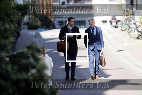 Amsterdam 1 april 2019
Thierry Baudet met â€¦. op straat in Amsterdam.