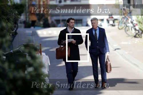 Amsterdam 1 april 2019
Thierry Baudet met â€¦. op straat in Amsterdam.
