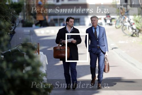 Amsterdam 1 april 2019
Thierry Baudet met â€¦. op straat in Amsterdam.