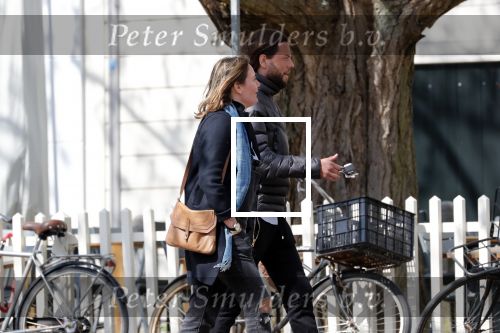 Amsterdam 13 april 2019
Oud wielrenner Thomas Dekker met een kennis.
