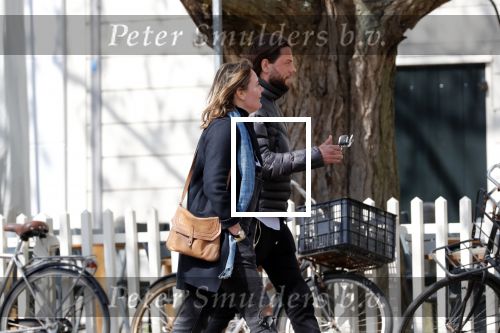 Amsterdam 13 april 2019
Oud wielrenner Thomas Dekker met een kennis.