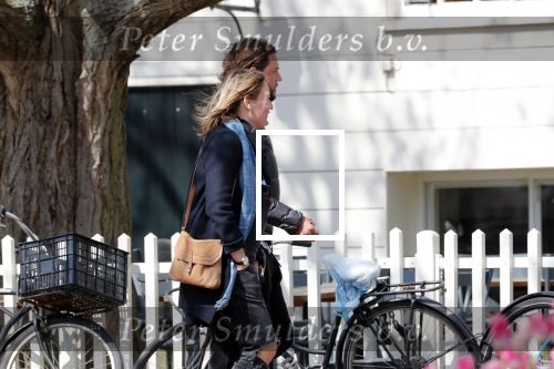 Amsterdam 13 april 2019
Oud wielrenner Thomas Dekker met een kennis.
