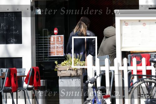 Amsterdam 13 april 2019
Oud wielrenner Thomas Dekker met een kennis.