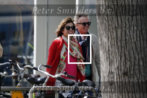 Amsterdam 11 mei 2019
Tom Egbers en Janke Dekker op terras op de beethovenstraat.