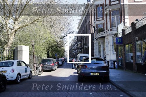 Amsterdam 10 april 2019
Auto van Wendy v Dijk staat in de straat bij haar man Erland Galjaard.