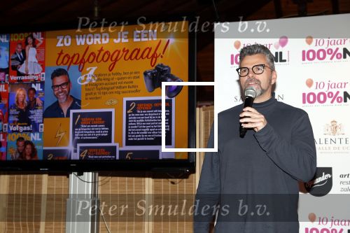 Volendam 6 mei 2019
10 jaar magazine 100%NL bij hotel Spaander. William Rutten