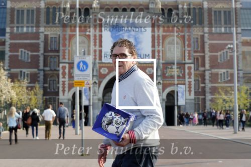 Amsterdam 9 april 2019
Presentatie nieuwe eredivisiebal met Wim v Hanegem in het rijksmuseum.