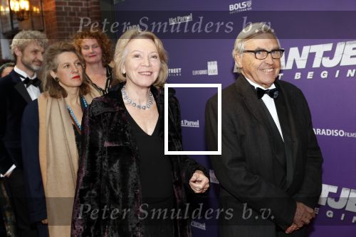 Amsterdam 15 april 2019
Premiere Baantjer in het nieuwe deLamar theater. Winnie Sorgdrager met man