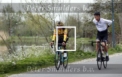 Abcoude 18 april 2020
Dylan Groenewegen , de snelste wielrenner ter wereld aan het trainen in Abcoude .