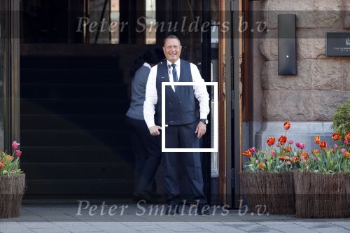 Amsterdam 23 april 2020
Edwin heijman de portier van het conservatorium hotel