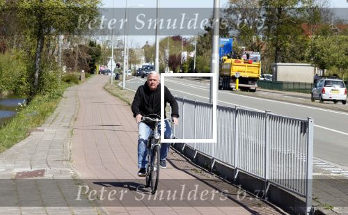 Lisse 20 april 2020
Harry Mens gaat op zijn fiets naar zijn crematorium in Lisse