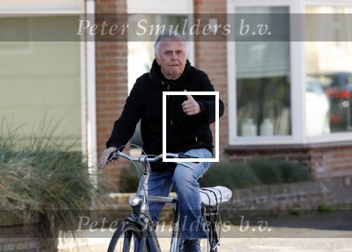 Noordwijk 20 april 2020
Harry mens op de fiets in het centrum van Noordwijk