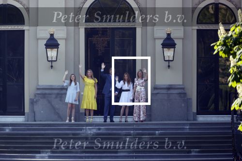 Den Haag 27 april 2020
ivm het corona virus is koningsdag in Maastricht afgelast en vieren Koning Willem Alexander Koningin Maxim en hun dochter prinses Amalia en Ariane de verjaardag van WA op paleis huis ten Bosch.