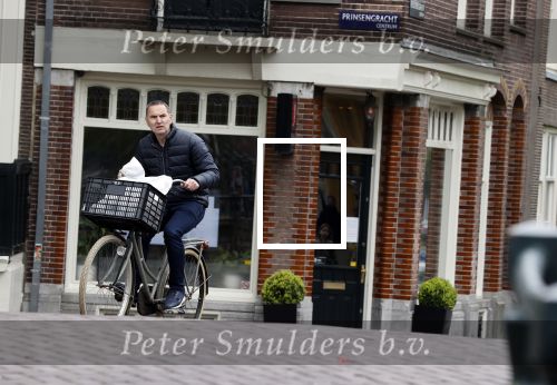 Amsterdam 28 april 2020
Raoul Heertje op de fiets in het centrum van Amsterdam.