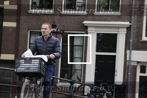 Amsterdam 28 april 2020
Raoul Heertje op de fiets in het centrum van Amsterdam.