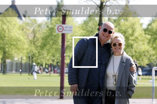 Amsterdam 22 april 2020
Renee Soutendijk met haar man Thed Lensen