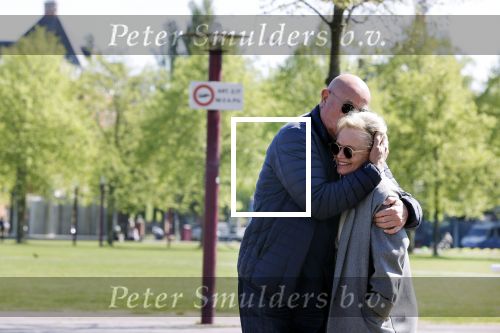 Amsterdam 22 april 2020
Renee Soutendijk met haar man Thed Lensen