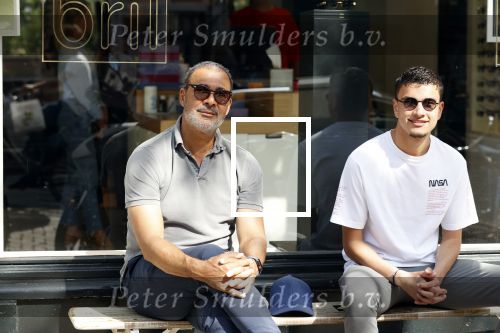 Amsterdam 23 april 2020
Ruud Gullit met Nigel ( de zoon van partner Karin)