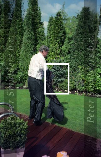 Eindhoven, 21 April 2000
Edwin Smulders gooit Willibrord Frequin in het zwembad