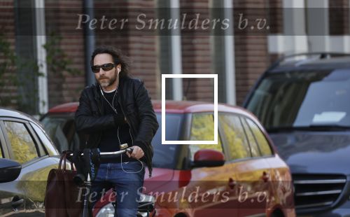 Amsterdam 21 april 2020
Xavier de Guzman bellend op de fiets
