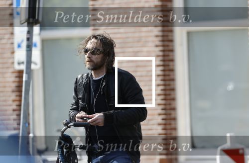 Amsterdam 21 april 2020
Xavier de Guzman bellend op de fiets