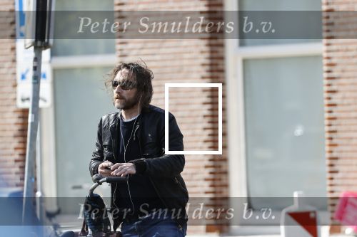 Amsterdam 21 april 2020
Xavier de Guzman bellend op de fiets