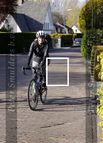 Nigtevecht 5 mei 2021
Anouk Smulders traint op wielrenfiets voor een event