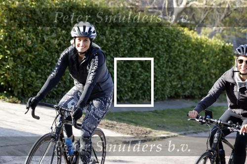 Nigtevecht 5 mei 2021
Anouk Smulders traint op wielrenfiets voor een event