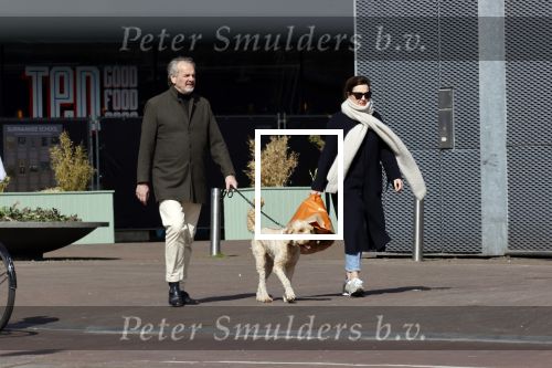 Amsterdam 1 april 2021
Bert Kuizenga en zijn vrouw met de hond aan het wandelen
