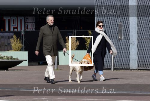 Amsterdam 1 april 2021
Bert Kuizenga en zijn vrouw met de hond aan het wandelen