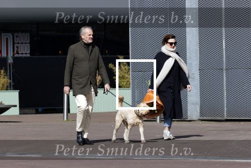 Amsterdam 1 april 2021
Bert Kuizenga en zijn vrouw met de hond aan het wandelen