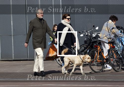 Amsterdam 1 april 2021
Bert Kuizenga en zijn vrouw met de hond aan het wandelen