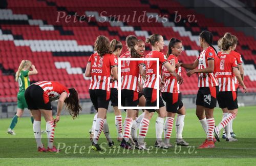 Eindhoven 14 Mei 2021
PSV-ADO Den Haag Dames, eindstand 6-2