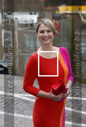 Amsterdam 30 april 2021
Koningin Maxima Look a like Cathelijne Schrauwen voor reportage in story met medewweking van Paul Schulten . Shoot vond plaats in het Andaz hotel