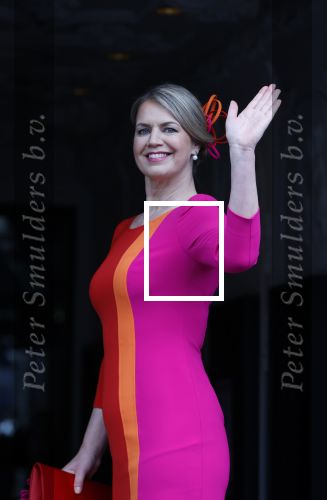 Amsterdam 30 april 2021
Koningin Maxima Look a like Cathelijne Schrauwen voor reportage in story met medewweking van Paul Schulten . Shoot vond plaats in het Andaz hotel