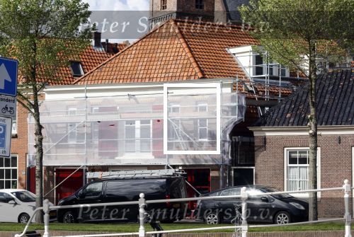 Weesp 21 mei 2021
Dominic Seldes is zijn huis aan het verbouwen