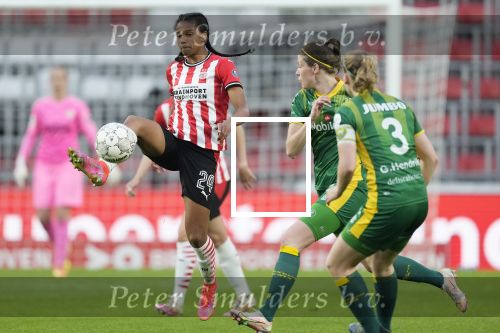 Eindhoven, 14 Mei 2021 PSV-ADO Den Haag Damesvoetbal, eindstand 6-2
Esmee Brugts