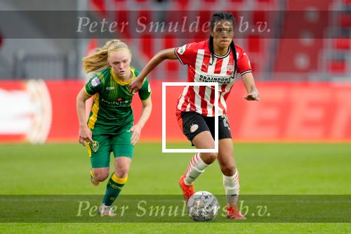 Eindhoven, 14 Mei 2021 PSV-ADO Den Haag Damesvoetbal, eindstand 6-2
Esmee Brugts