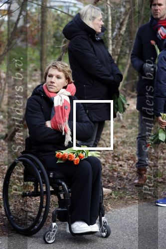 Laren 3 april 2021
Crematie van Bibian Mentel in crmatorium in Laren.
Haar man Edwin Spee en kinderen zijn aanwezig. Esther Vergeer