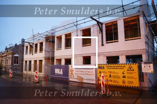 Abcoude 5 april 2021
Het nieuwe huis van Eva Jinek in aanbouw